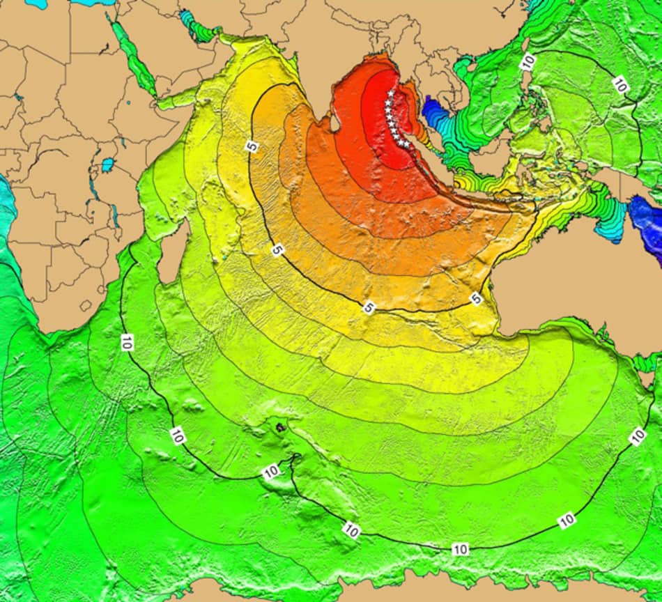 Tsunami Impact Spot Large 